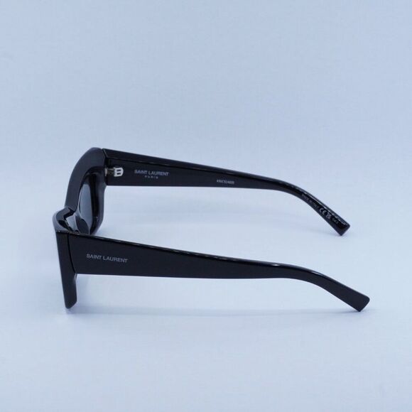 🕶️ New Saint Laurent SL702 001 Sunglasses - Black Frame, Black Lenses - Picture 10 of 12